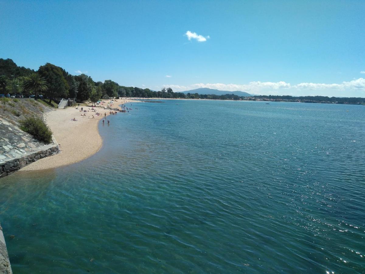 Impresionantes Vistas Al Mar Cerca De Santiago Apartment Boiro Bagian luar foto